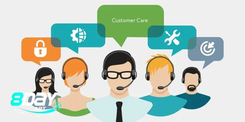 Các kênh liên hệ 8Day nhanh chóng