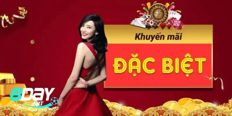 Khuyến mãi 8Day - Thưởng nạp hàng ngày 