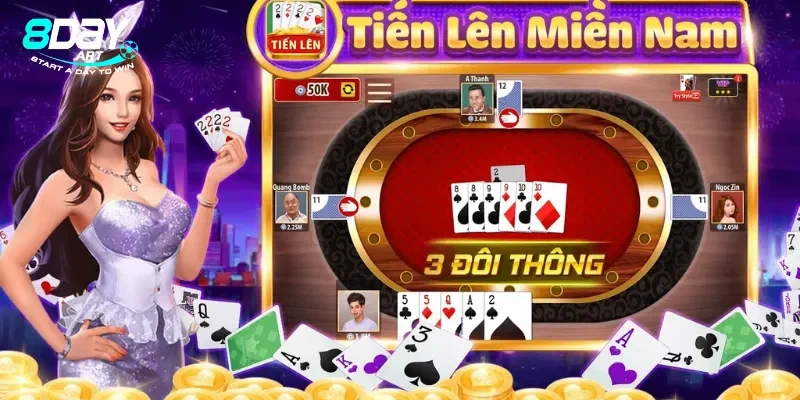 Tiến Lên Miền Nam – Game bài đổi tiền uy tín, chơi là thắng!